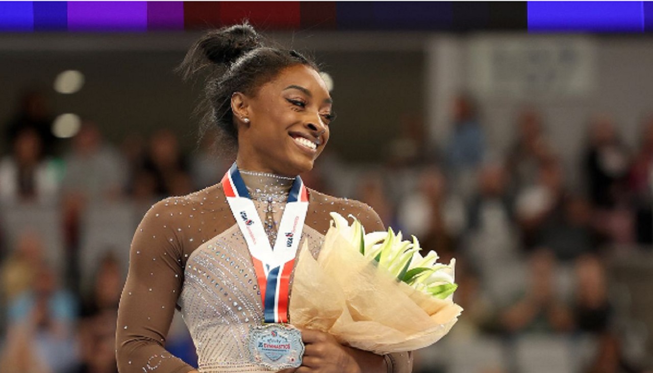 US gymnastics Olympic trials results Simone Biles dazzles; Kayla